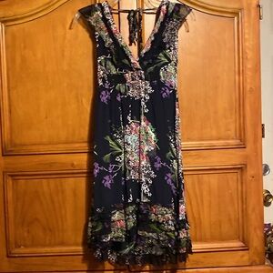 Colorful Patterned viscose beautiful dress.💞